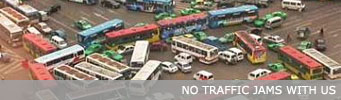 Avoid traffic jam