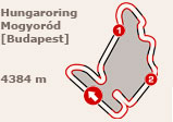 F1 Circuit Map Mogyorod